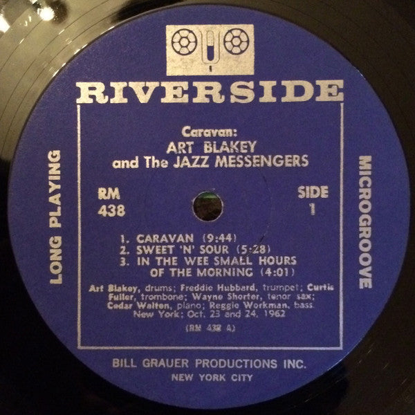 Art Blakey & The Jazz Messengers : Caravan (LP, Album, Mono)
