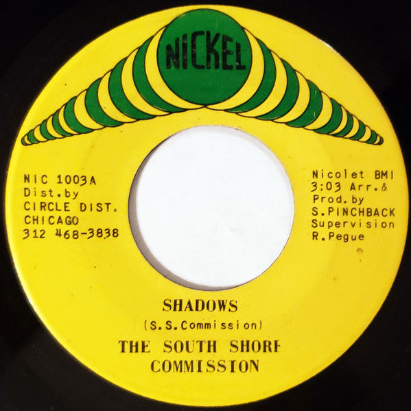 South Shore Commission / Sidney Pinchback And The Sisters : Shadows / This Is The Woman (7")