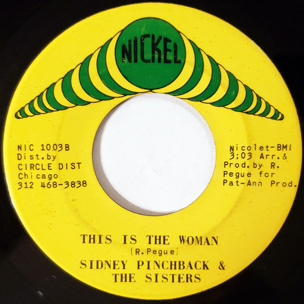 South Shore Commission / Sidney Pinchback And The Sisters : Shadows / This Is The Woman (7")