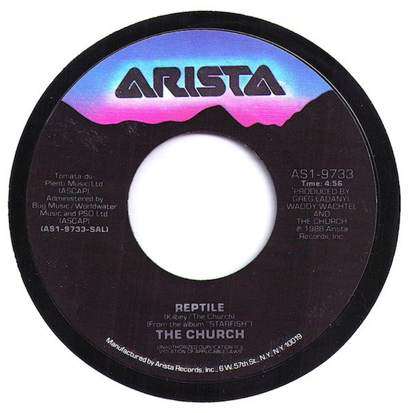 The Church : Reptile (7", Single, Styrene, All)