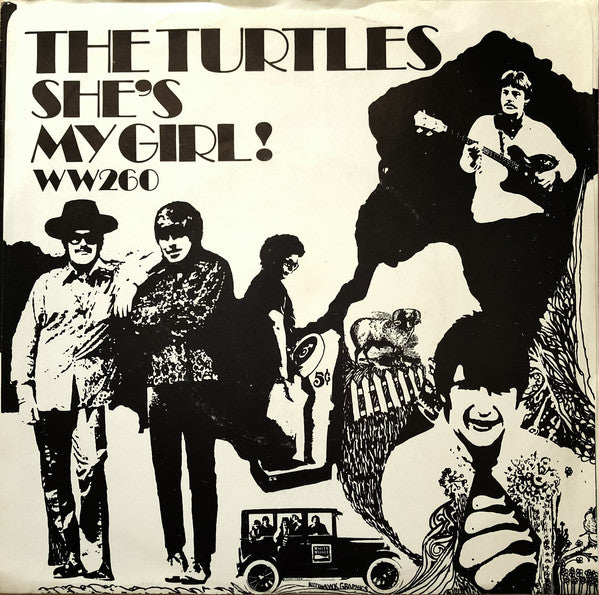 The Turtles : She's My Girl! (7", Styrene, Pit)
