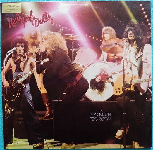 New York Dolls : In Too Much Too Soon (LP, Album)