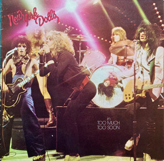 New York Dolls : In Too Much Too Soon (LP, Album)