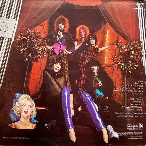 New York Dolls : In Too Much Too Soon (LP, Album)