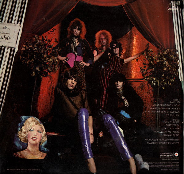 New York Dolls : In Too Much Too Soon (LP, Album)