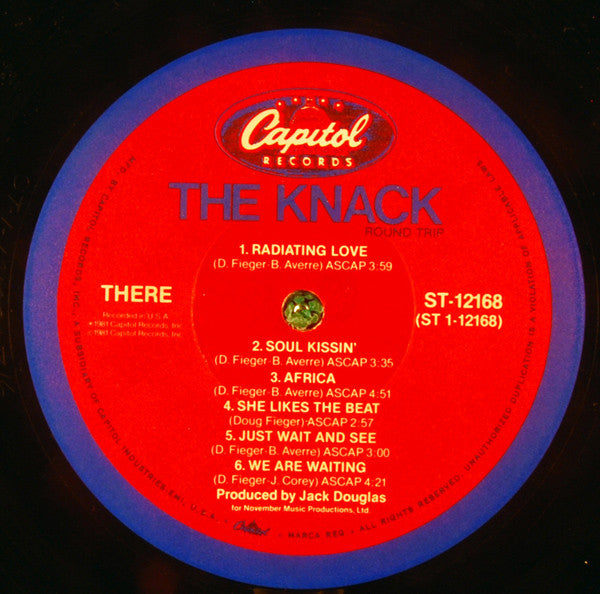 The Knack (3) : Round Trip (LP, Album, Los)
