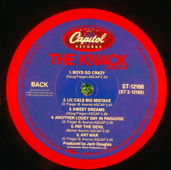 The Knack (3) : Round Trip (LP, Album, Los)