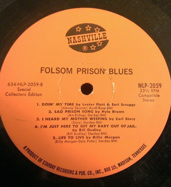 Various : Folsom Prison Blues (LP, Comp, Com)