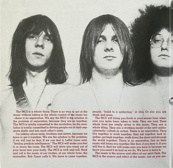 MC5 : Kick Out The Jams (LP, Album, RE, 180)