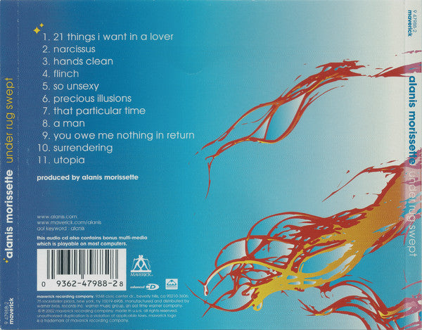 Alanis Morissette : Under Rug Swept (CD, Album, Enh, Com)