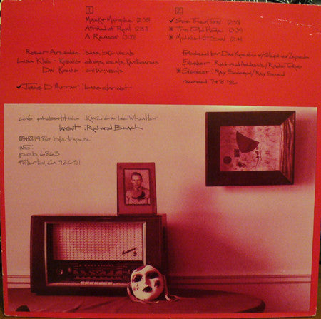 Blue Trapeze : Mask & Marquee (12", MiniAlbum)
