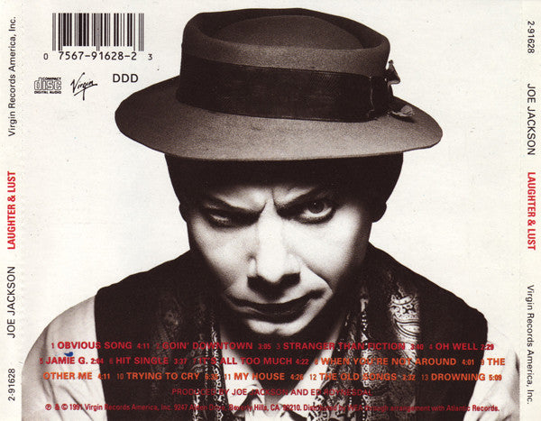 Joe Jackson : Laughter & Lust (CD, Album)