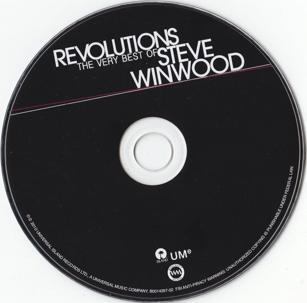 Steve Winwood : Revolutions: The Very Best Of Steve Winwood (CD, Comp, RM)