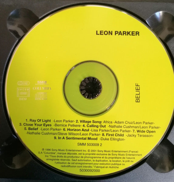 Leon Parker : Belief (CD, Album, RE)