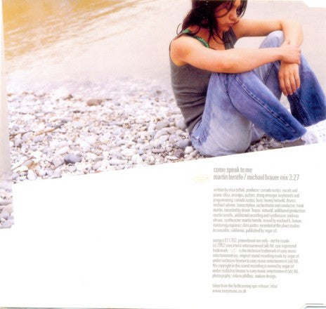 Elisa : Come Speak To Me (CD, Single, Promo)