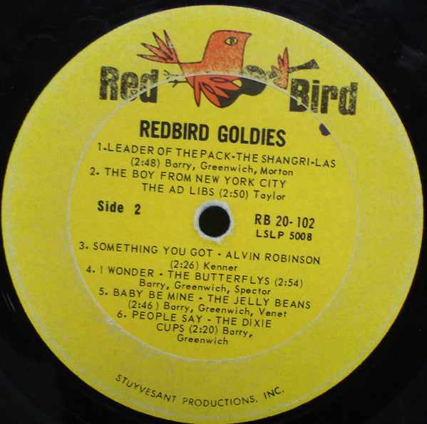 Various : Red Bird Goldies (LP, Comp, Mono, Pit)