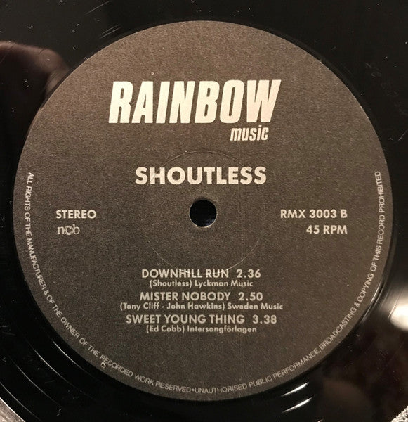 The Shoutless : Out Of Reach (12", EP)