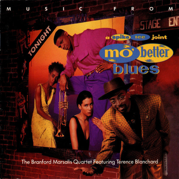 The Branford Marsalis Quartet* Featuring Terence Blanchard : Music From Mo' Better Blues (CD, Album)