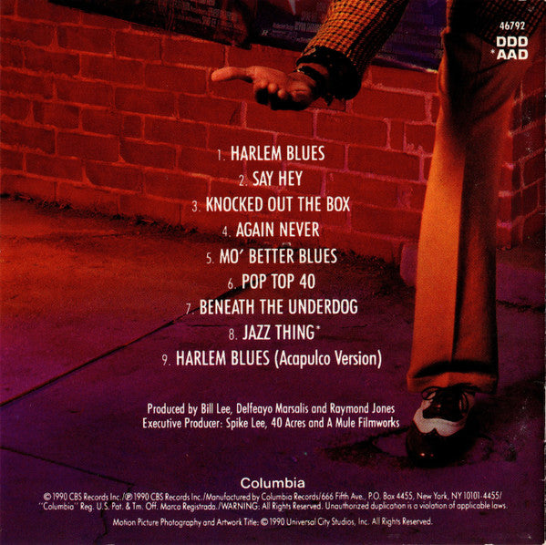 The Branford Marsalis Quartet* Featuring Terence Blanchard : Music From Mo' Better Blues (CD, Album)