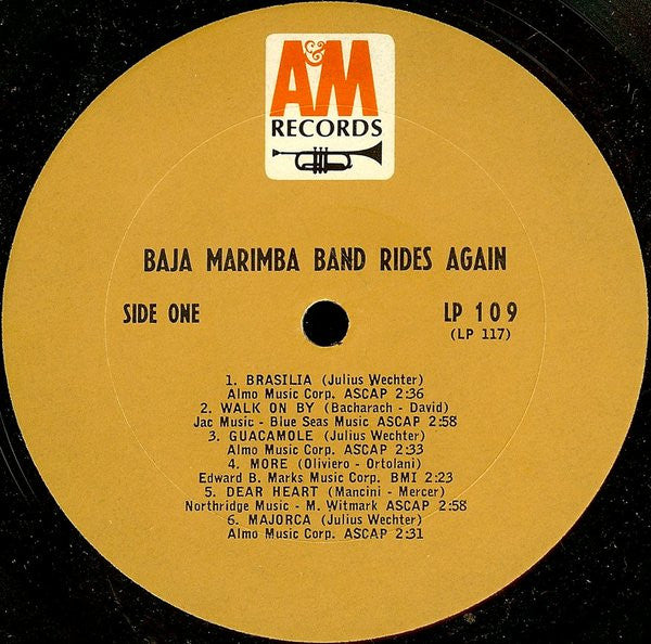 Baja Marimba Band : Rides Again (LP, Album, Mono, Pit)