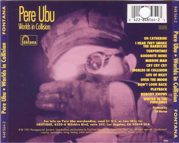 Pere Ubu : Worlds In Collision (CD, Album)