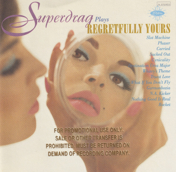 Superdrag : Regretfully Yours (CD, Album, Promo,  SR)