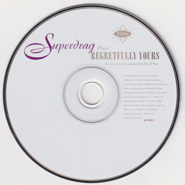 Superdrag : Regretfully Yours (CD, Album, Promo,  SR)