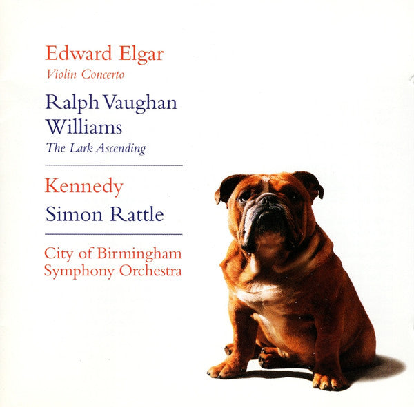 Sir Edward Elgar, Ralph Vaughan Williams, Nigel Kennedy, Sir Simon Rattle, City Of Birmingham Symphony Orchestra : Violin Concerto / The Lark Ascending (CD, Album)