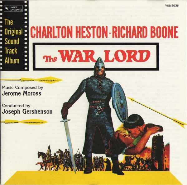 Jerome Moross : The War Lord (The Original Sound Track Album) (CD, Album, RE)
