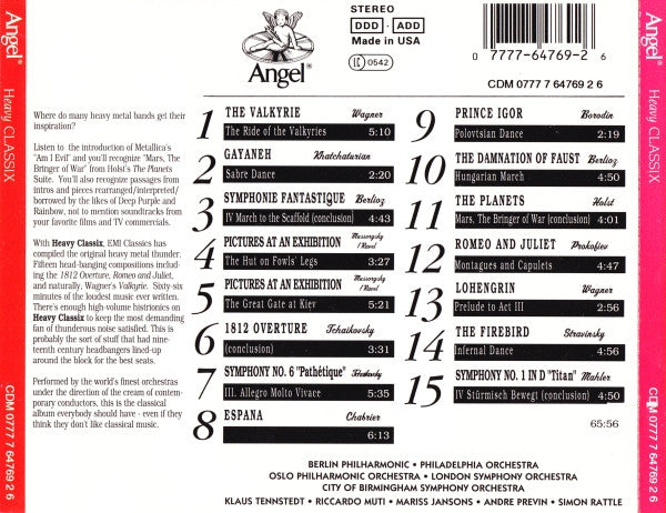 Various : Heavy Classix (CD, Comp)