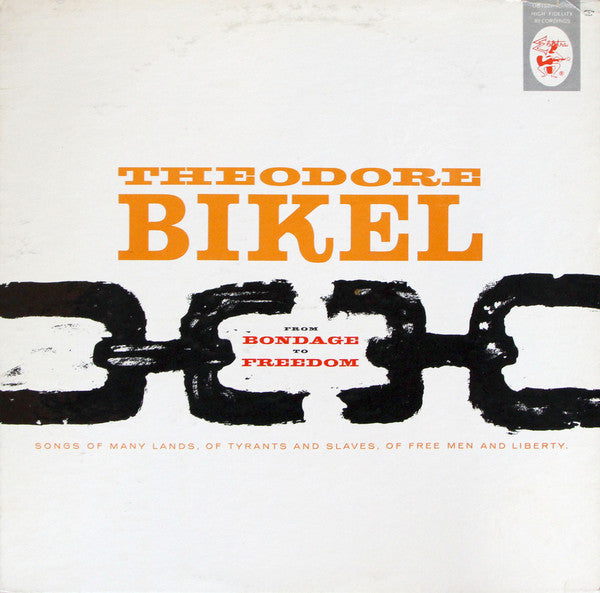 Theodore Bikel : From Bondage To Freedom (LP, Album, Mono)