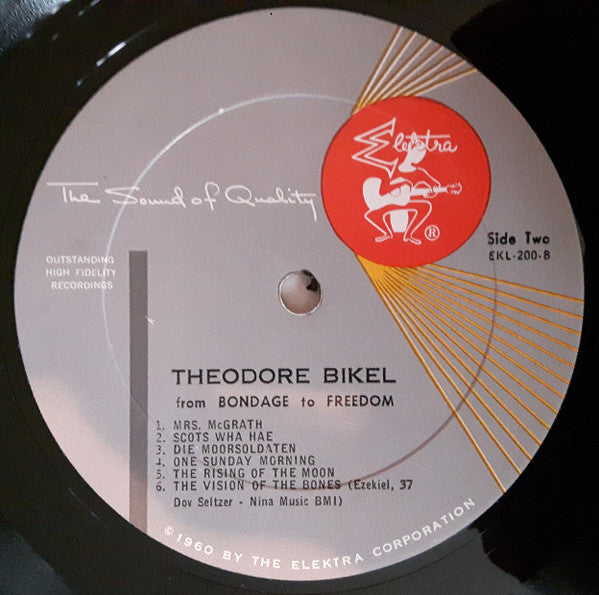 Theodore Bikel : From Bondage To Freedom (LP, Album, Mono)