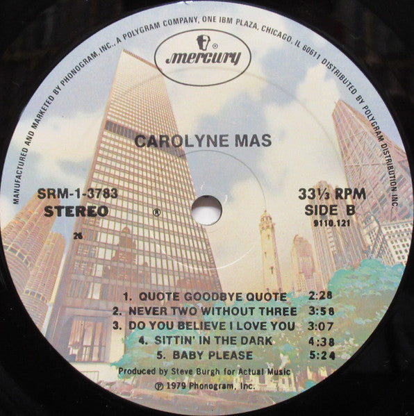 Carolyne Mas : Carolyne Mas (LP, Album, 26 )