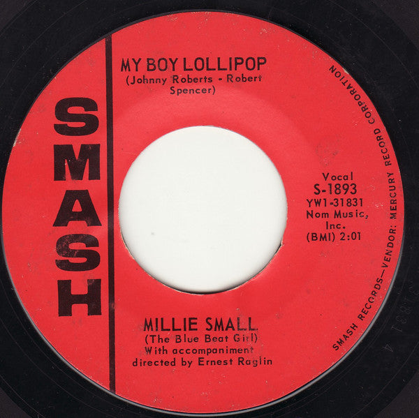 Millie Small : My Boy Lollipop (7", Single, Styrene)