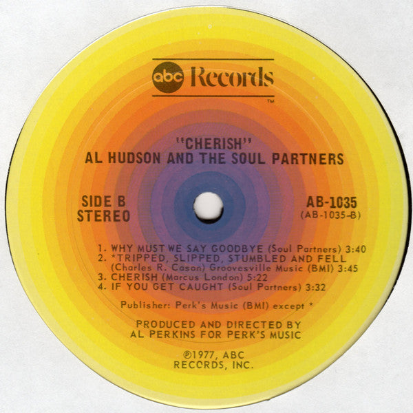 Al Hudson & The Partners : Cherish (LP, Album, San)