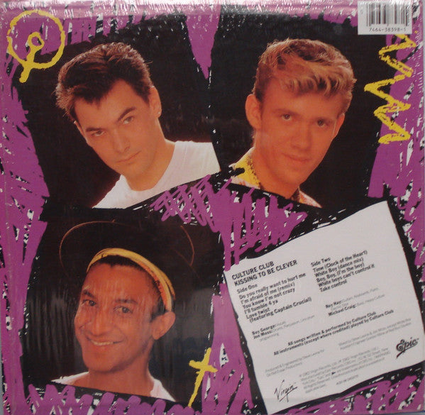 Culture Club : Kissing To Be Clever (LP, Album, RE, Pit)