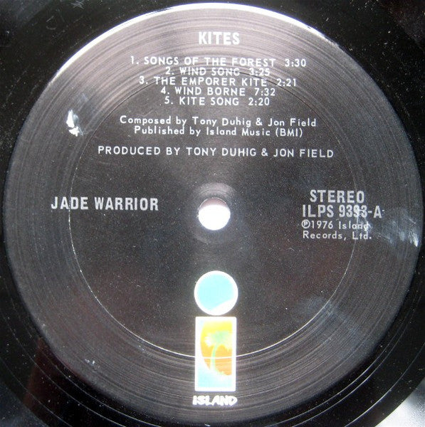 Jade Warrior : Kites (LP, Album, San)