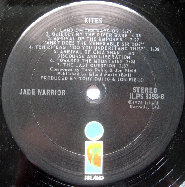 Jade Warrior : Kites (LP, Album, San)