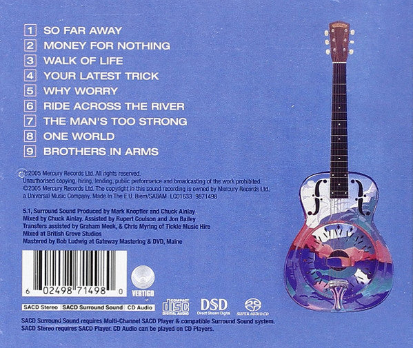 Dire Straits : Brothers In Arms (20th Anniversary Edition) (HDCD, Album, MP, RE, RM)