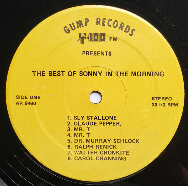 Sonny Fox (3) : Y-100 Presents The Best Of Sonny In The Morning (12", Album)
