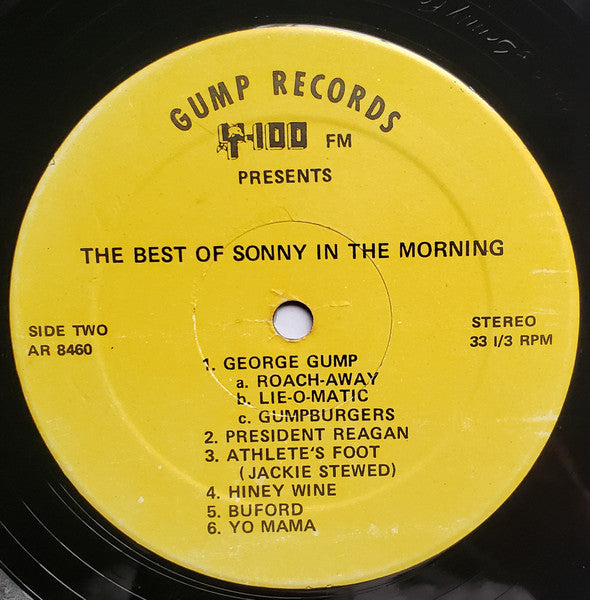 Sonny Fox (3) : Y-100 Presents The Best Of Sonny In The Morning (12", Album)