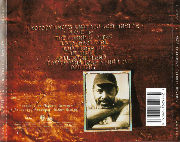 Maze Featuring Frankie Beverly : Back To Basics (CD, Album)