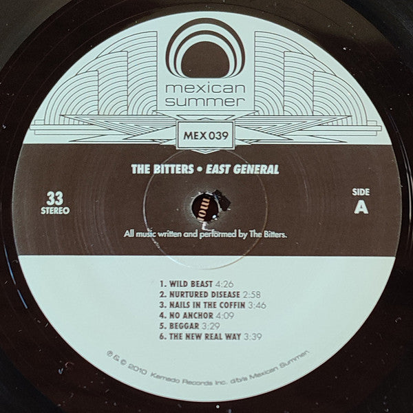 The Bitters : East General (LP, Album, Ltd, Num)