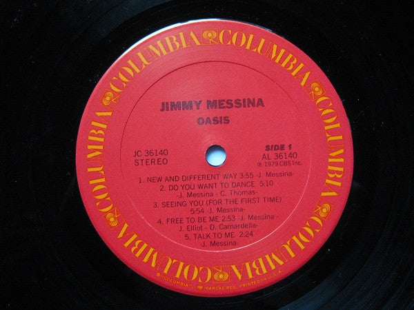 Jim Messina : Oasis (LP, Album, San)