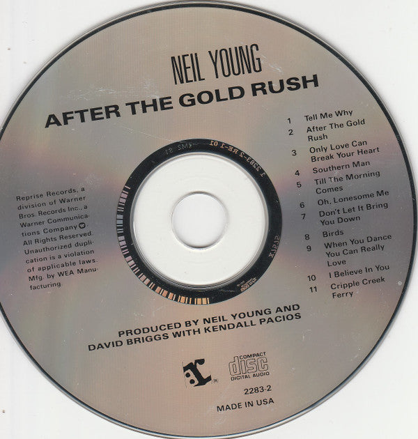 Neil Young : After The Gold Rush (CD, Album, RE, Com)