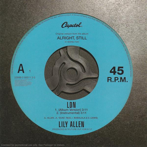 Lily Allen : LDN (CD, Single, Promo)