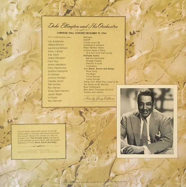 Duke Ellington And His Orchestra : The Duke Ellington Carnegie Hall Concerts (December 1944) (2xLP, Album)