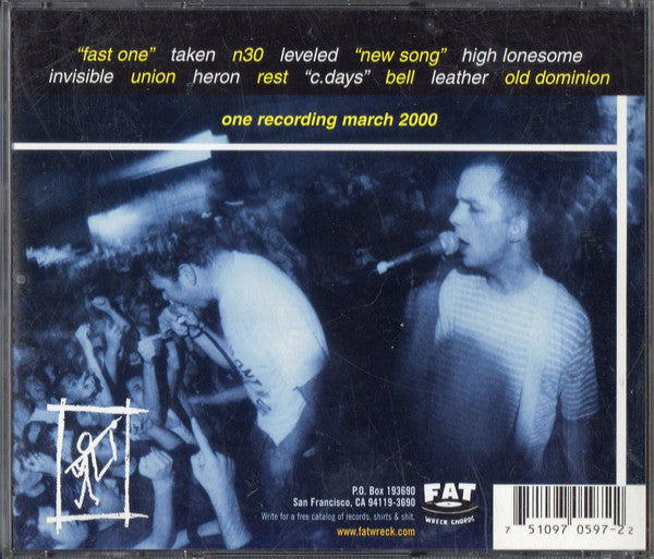 AVAIL : One Wrench (CD, Album)