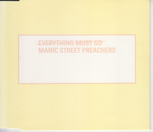 Manic Street Preachers : Everything Must Go (CD, Maxi)