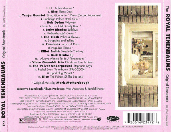 Various : The Royal Tenenbaums (Original Soundtrack) (CD, Comp)
